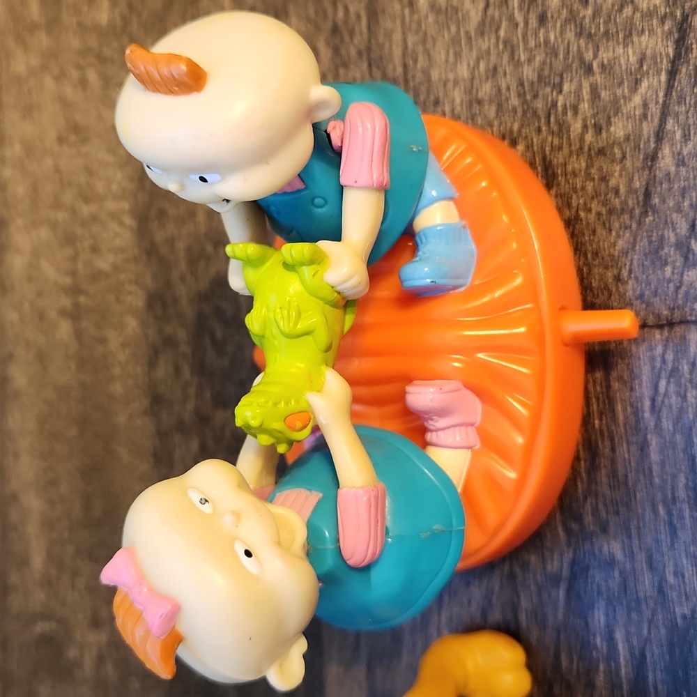 Rugrats Phil And Lil Wind Up Toy And Spike - Picture 2 of 9